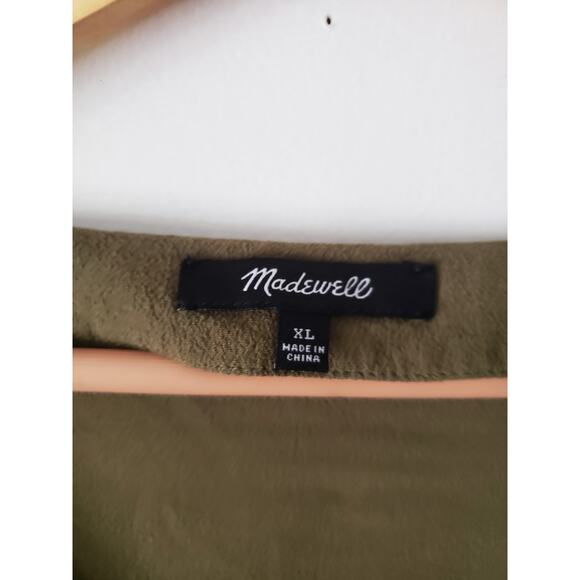 Madewell Novel Shift Dress Green Size XL - Picture 7 of 8